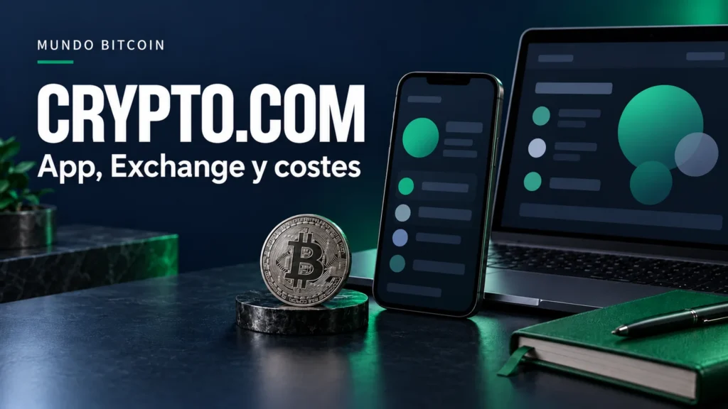 Crypto.com: opiniones, diferencias entre App y Exchange y costes