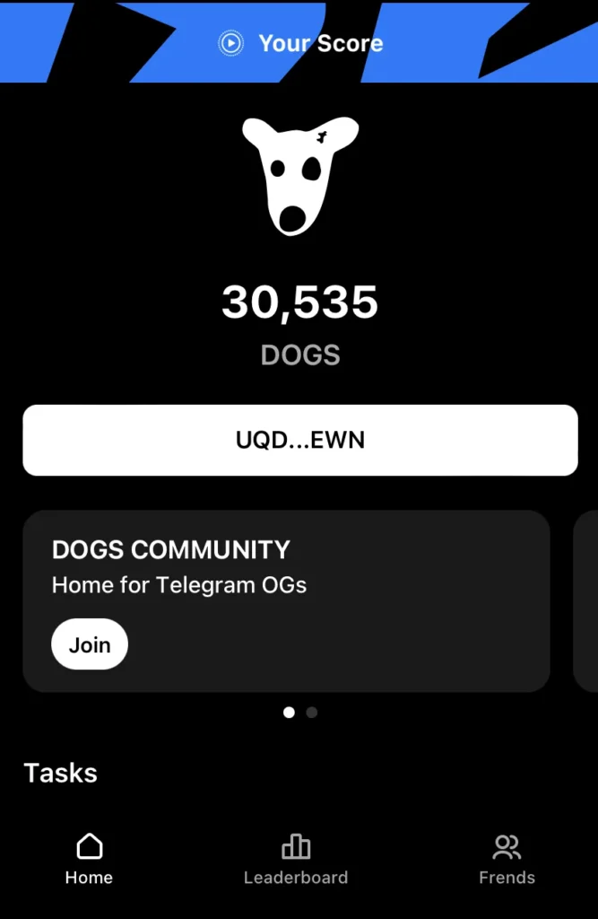 dogs airdrop gratuito en telegram, gana dinero sin hacer nada