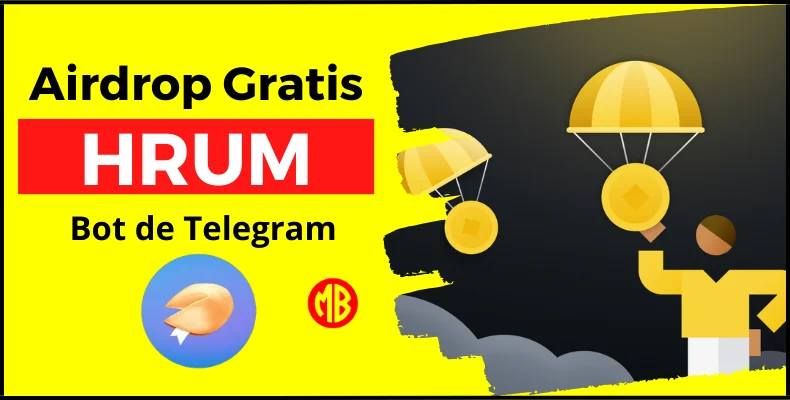 hrum airdrop gratuito en telegram, inicia el bot y empieza ganar dinero sin inversión