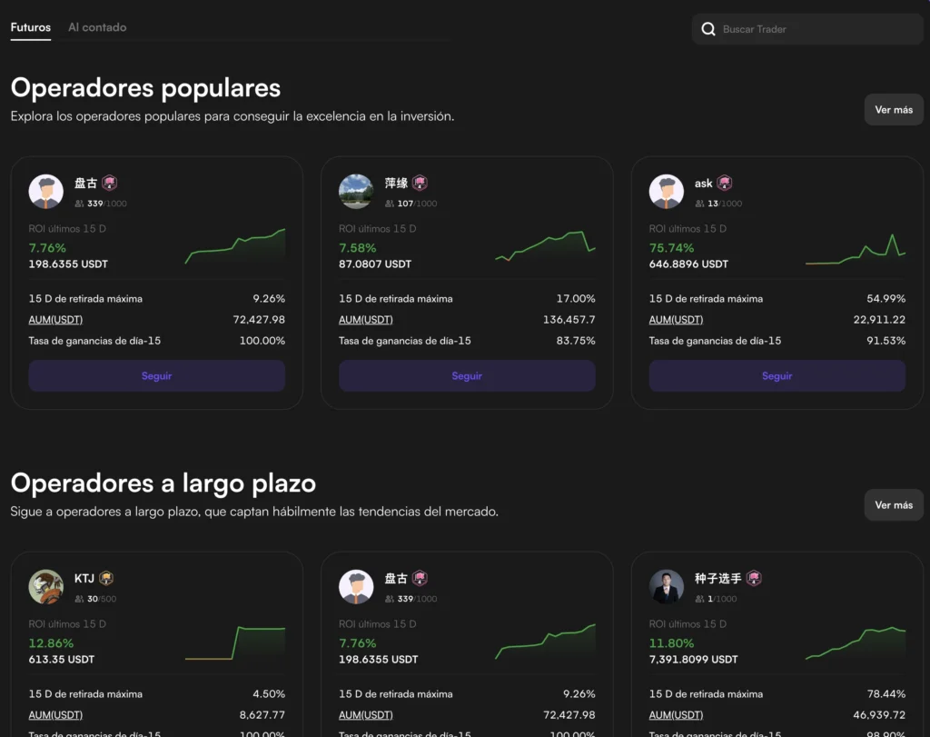 coinw exchange la mejor plataforma para copy trading